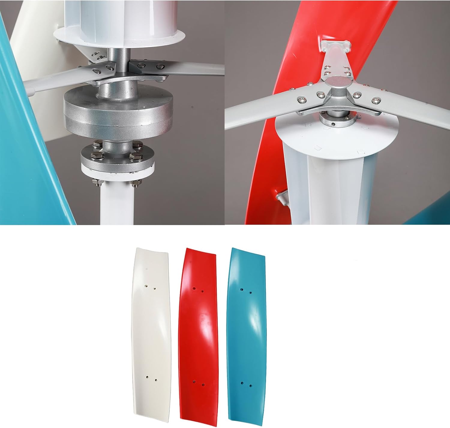 12V 24V 48V Portable Windmill Generato Blades,for 100W-12000W Vertical Wind Turbine Generator Wind Turbine Generator Home Use