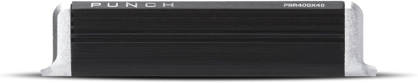Rockford Fosgate Punch PBR400X4D Compact Chassis 400-Watt Full-Range 4-Channel Amplifier