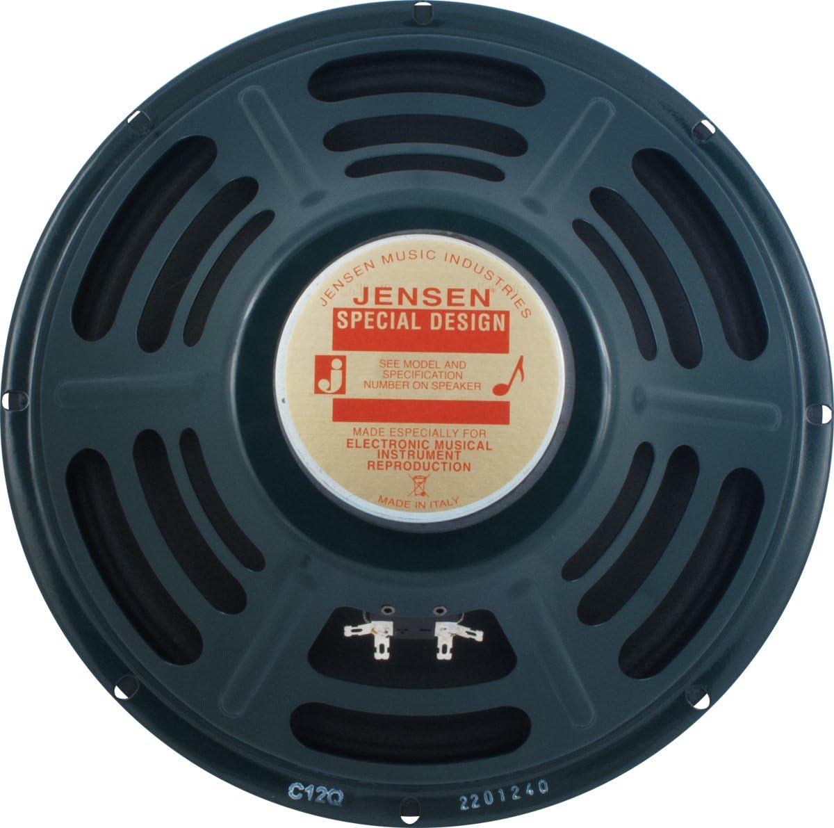 Jensen Vintage C12Q8 12-Inch Ceramic Speaker, 8 ohm