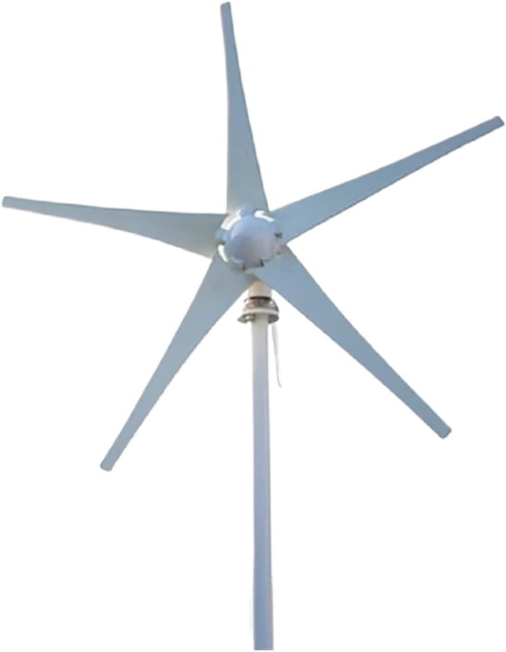 Wind Turbine Generator Kit, Small Wind Turbine 12/24V with 5 Blade 2m/s Low Wind Speed Starting Wind Turbines for Hybrid Solar Wind System(24V)