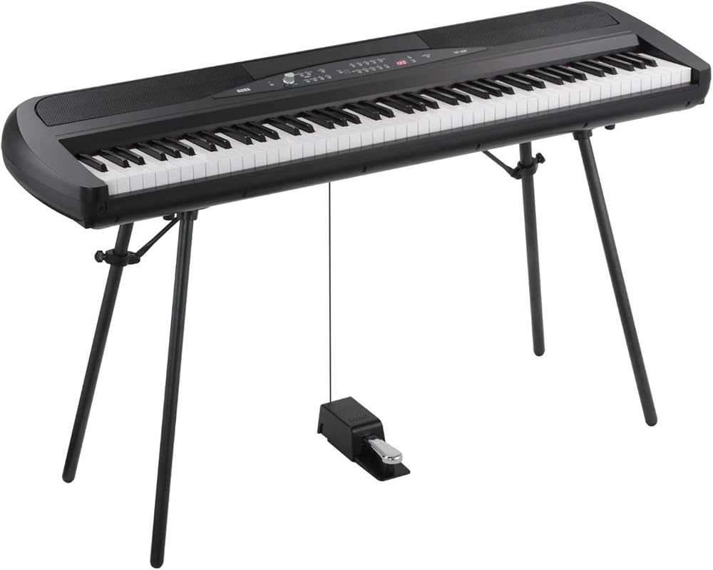 Korg SP280BK 88-Key Digital Piano with Speaker