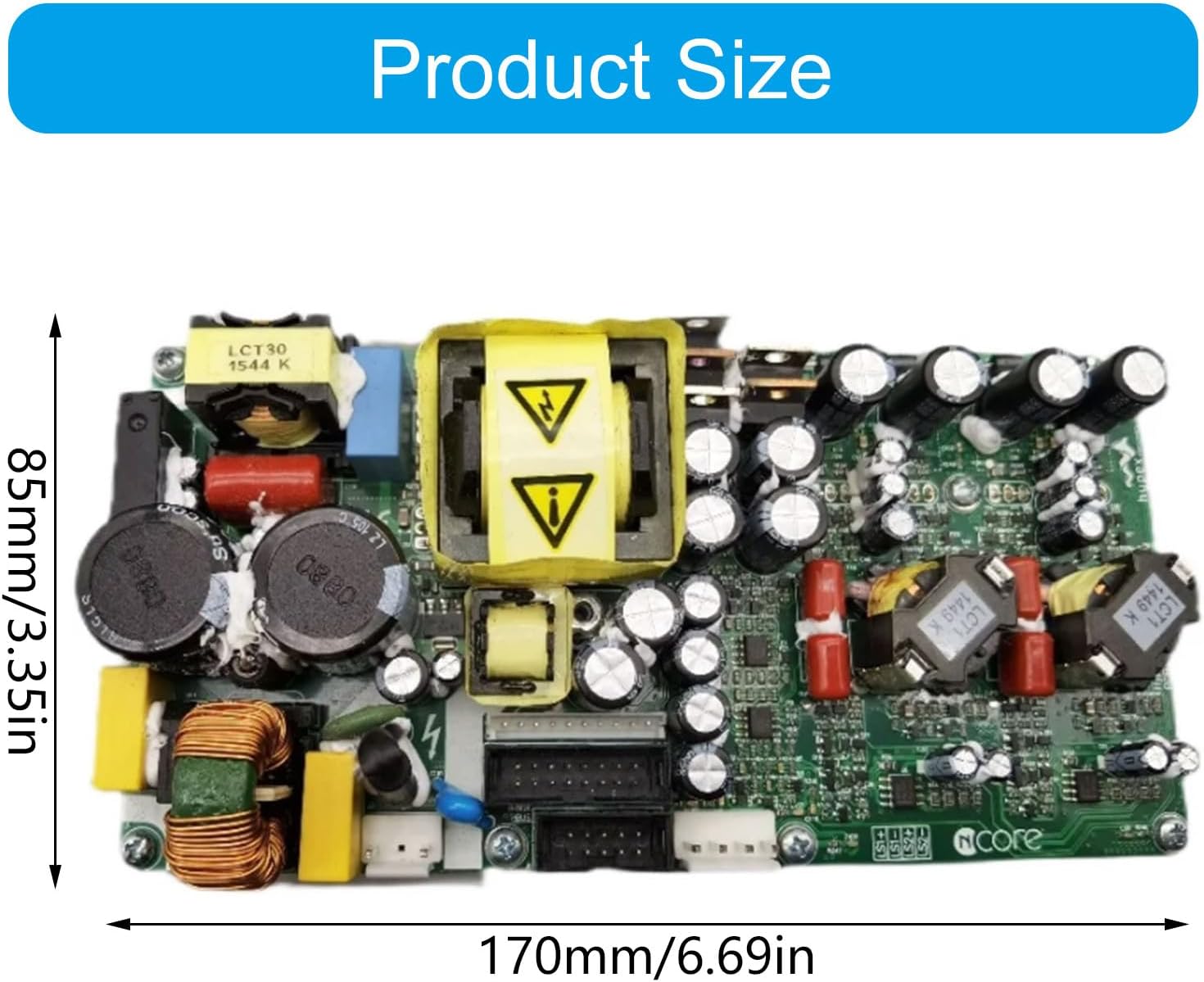 Highly Efficiency Class D Amplifiers Module with Integrated SMPS for Professional Sound Systems and Home Theater Use