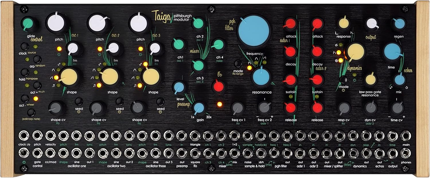 Pittsburgh Modular Taiga Semi-modular Paraphonic Synthesizer