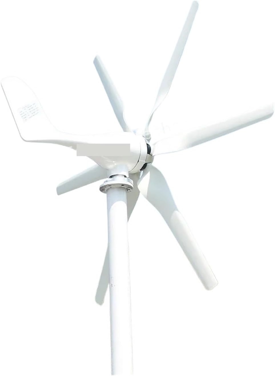 Wind Turbine Generator Kit, Wind Turbine 800w 12v 24v nerator with 6 Blades for Home Use Low Wind Speed Starting Wind Turbines for Hybrid Solar Wind System(12V)