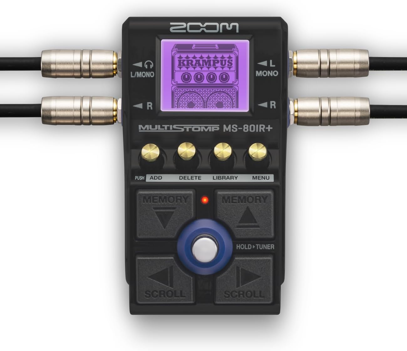 Zoom MS-80IR+ MultiStomp Amplifier Modeler IR Pedal