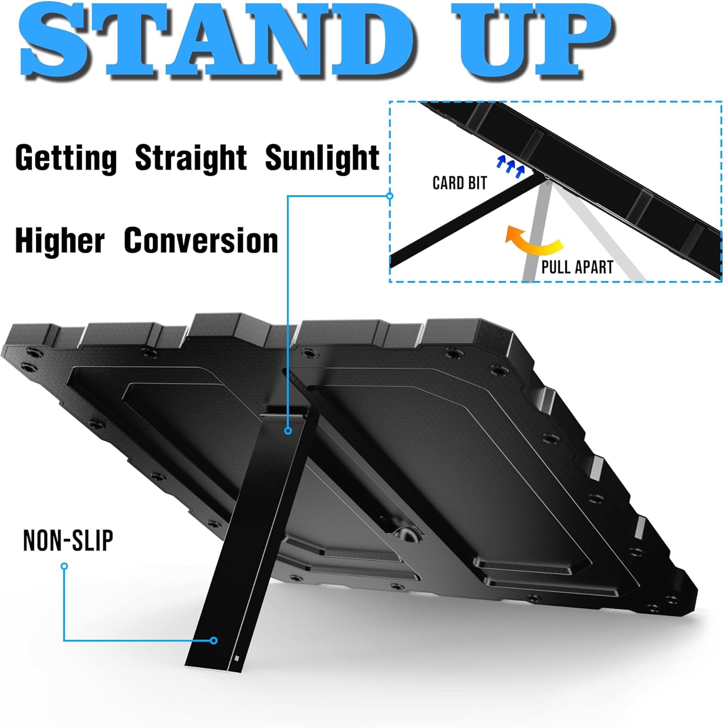 POWOXI-Upgraded-20W-Solar-Battery-Charger-Maintainer, External Smart 3-Stages PWM Charge Controller, 12V Solar Panel Trickle Charging Kit for Car, Marine, Motorcycle, RV, etc