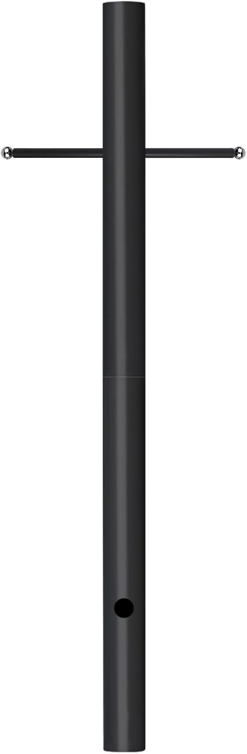 Direct Burial Outdoor Light Pole - with Crossbars Mailbox Post 80