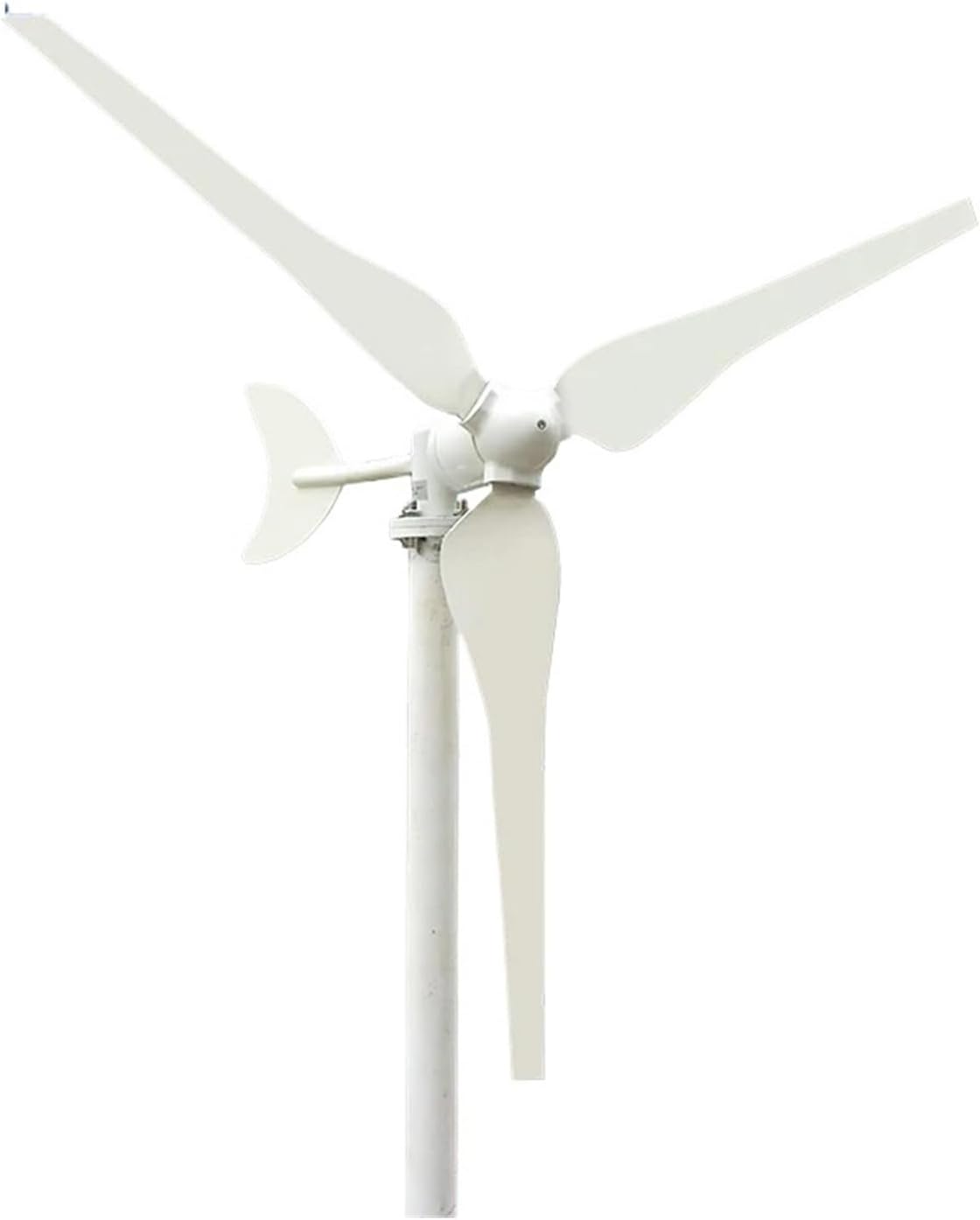 Wind Turbine Generator Kit, 200W Wind Generator 12V 24V with Carbon Fiber Reinforced Plastics Blade Wind Turbine Low Wind Speed Starting Wind Turbines for Hybrid Solar Wind System(12V)