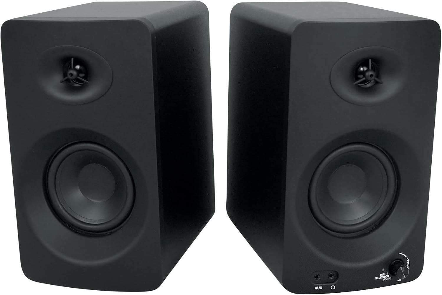 Rockville ASM4 Powered Studio Monitor Speaker Pair, 4