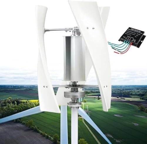 14000W Vertical Wind Turbine Generator, 12V/24V/48V/110V/220V, Magnetic Levitation Technology, MPPT Controller for Efficient Home & Street Lighting Solutions