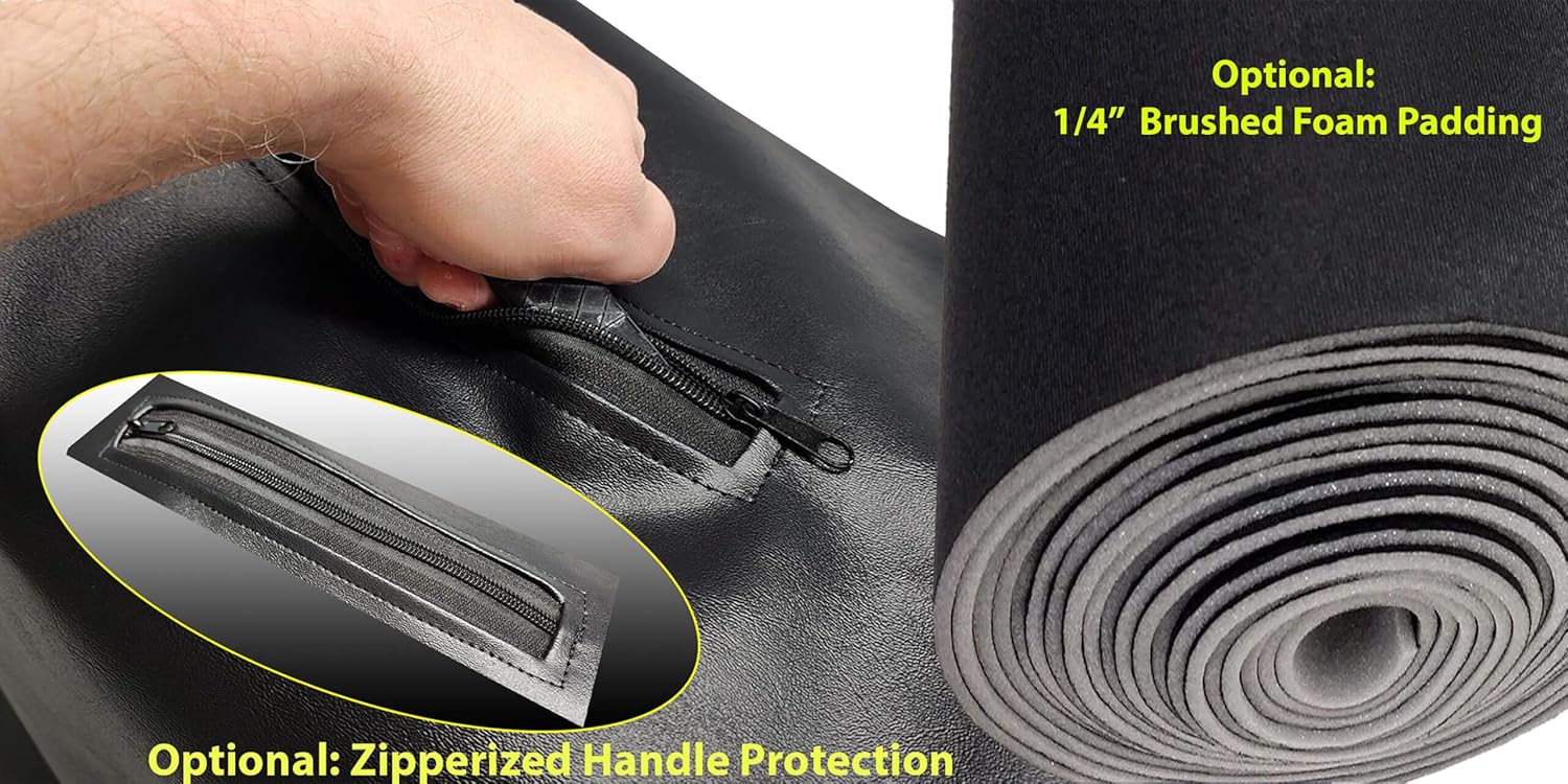 Gig Gear Cover for Ampeg Classic SVT-410HLF Bass Amplifier | Genuine Waterproof Cordura or Synthetic Leather Fabric | Select Color, Padding & Pocket Options | Made in US