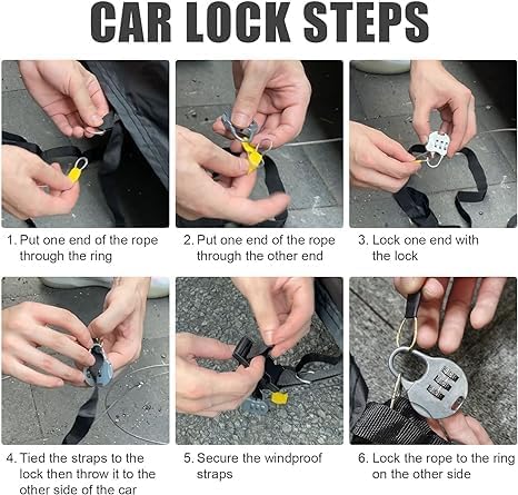 Waterproof Car Cover Compatible with Chevrolet C10/20 K10/20 1960-1987 Standard Cab Long Bed Accessories, 420D All Weather Car Covers with Zipper&Lock for Car Dust Snow Rain Hail Protection