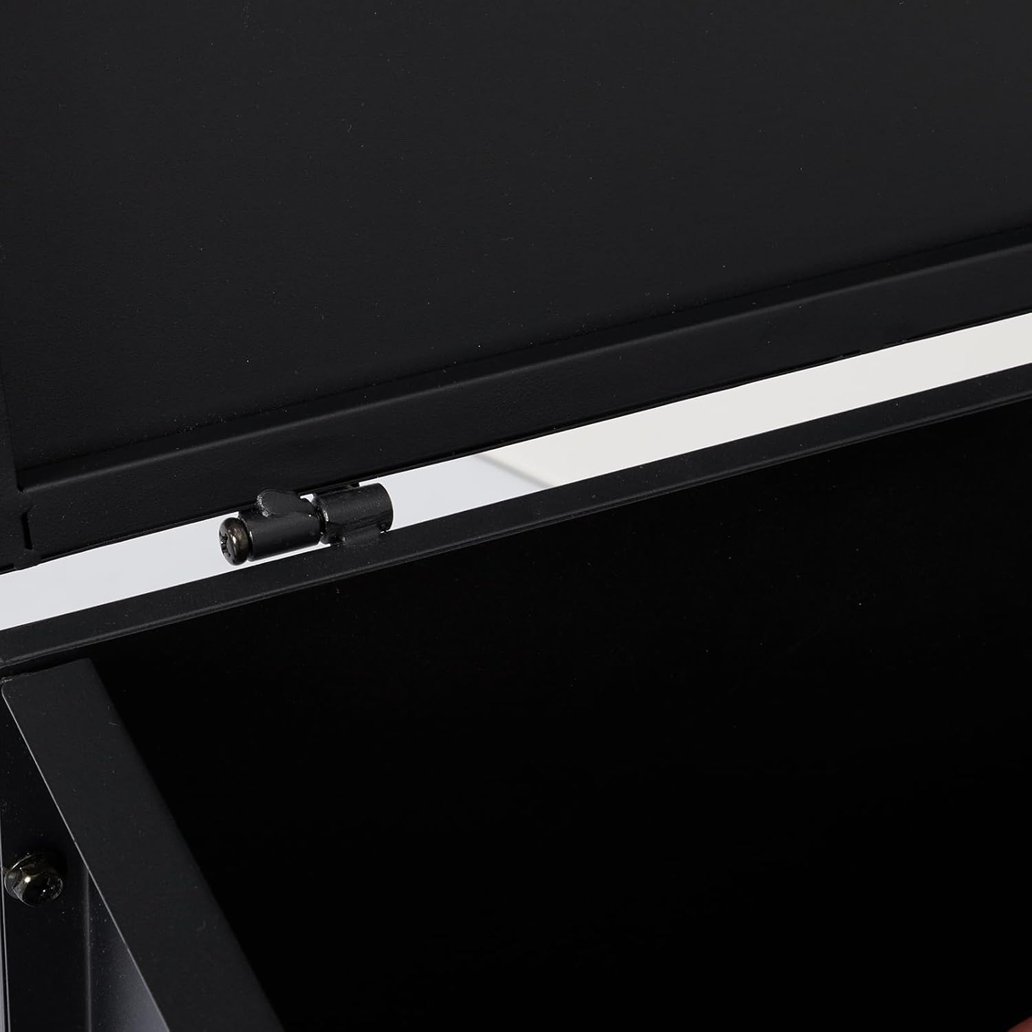 Propane Tank Cover Table, 16-inch Hideaway Table for Gas Fire Pits for 20 lbs Propane Tank Outdoor Gas Tank Storage Side Table for Gas Fire Pit Gas Grill Griddle Propane Stoves, (Black)