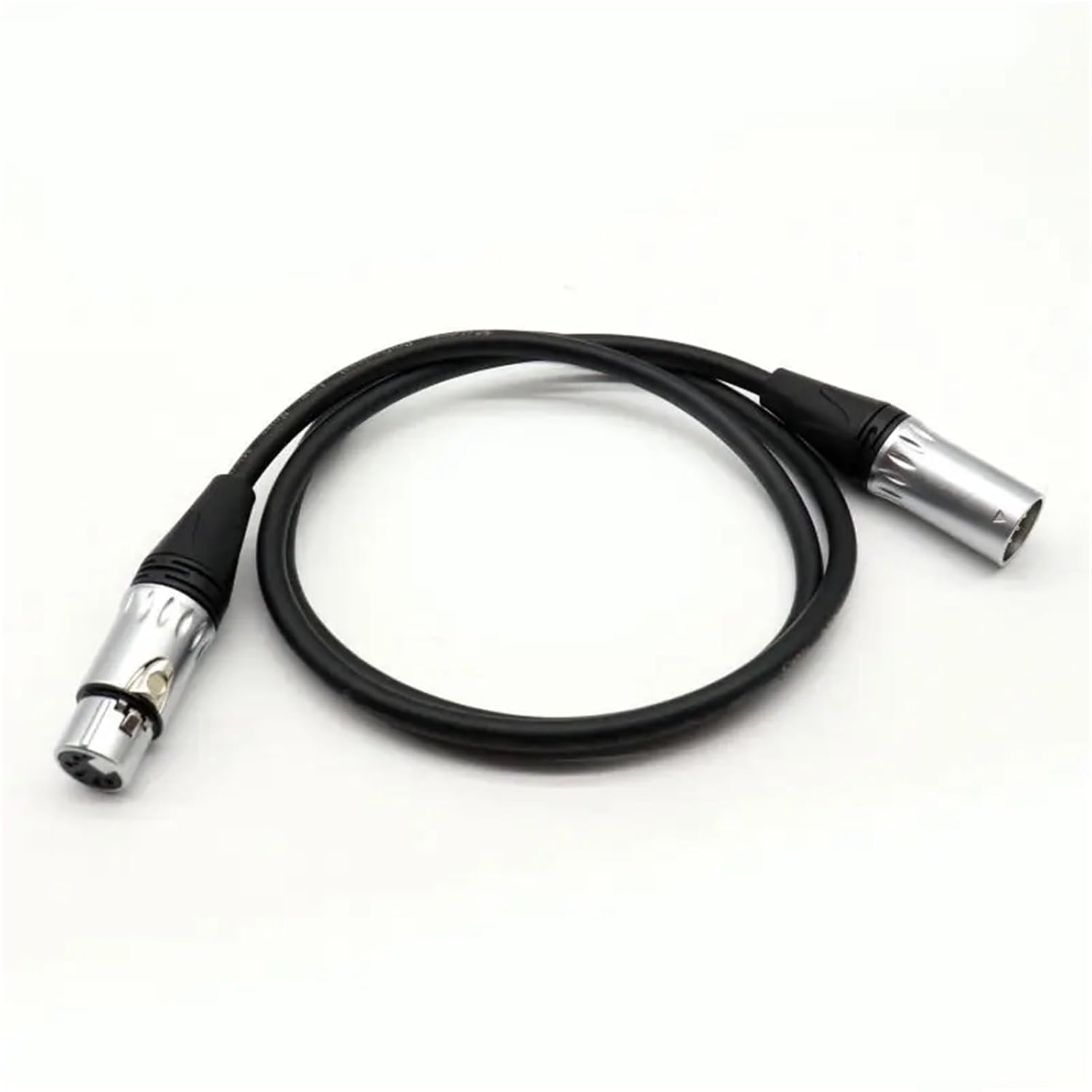 Weatherproof 5-Pin DMX Cable with IP65 Rated 5-Pin XLR Connectors for Outdoor Lighting, Audio, and Stage Applications(5 Meter)
