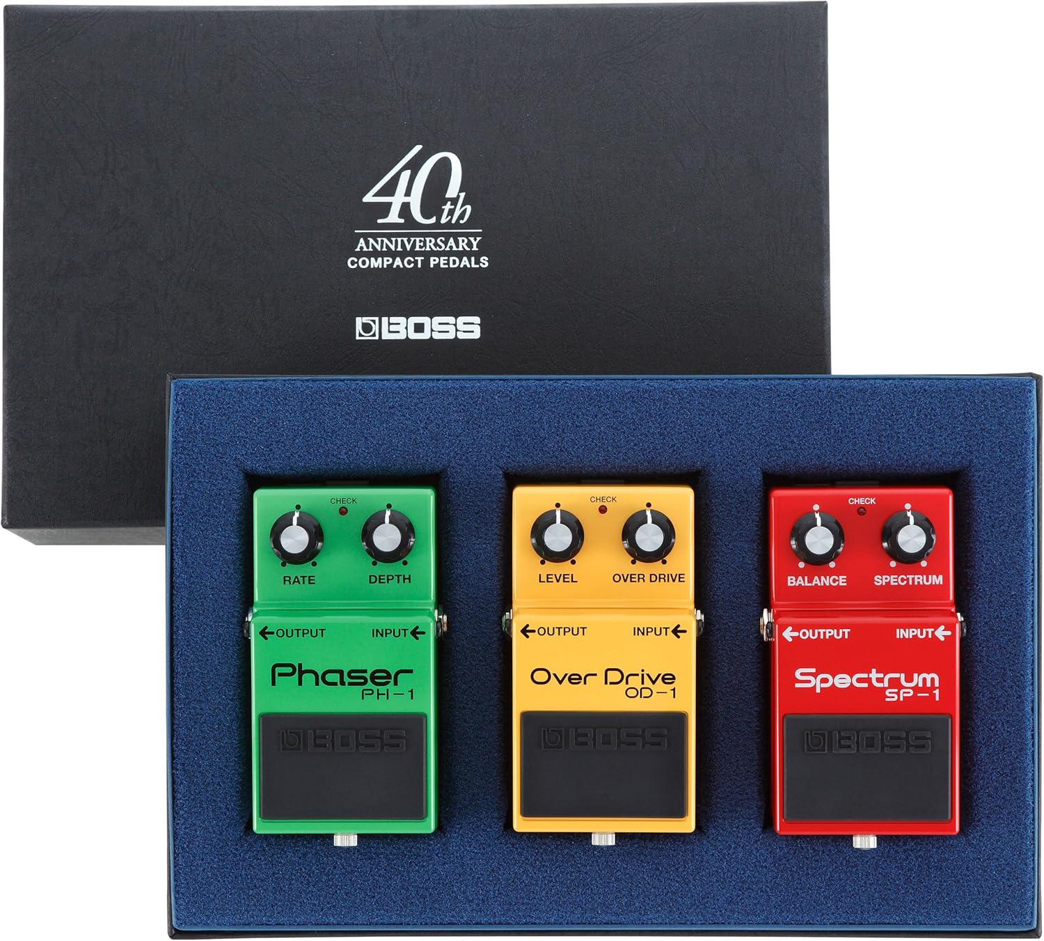 BOSS BOX-40 Compact Pedal Limited Edition 40th Anniversary Box Set (BOX-40)