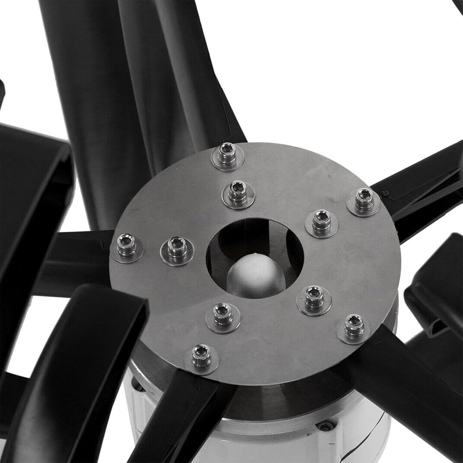 1200W 12V 24V Wind Turbine Generator+MPPT Controller Lantern Vertical Low Wind Speed Starts Home Street Lights 5 Blades Wind Power Generator Kit (Color : Black A, Size : 12v)