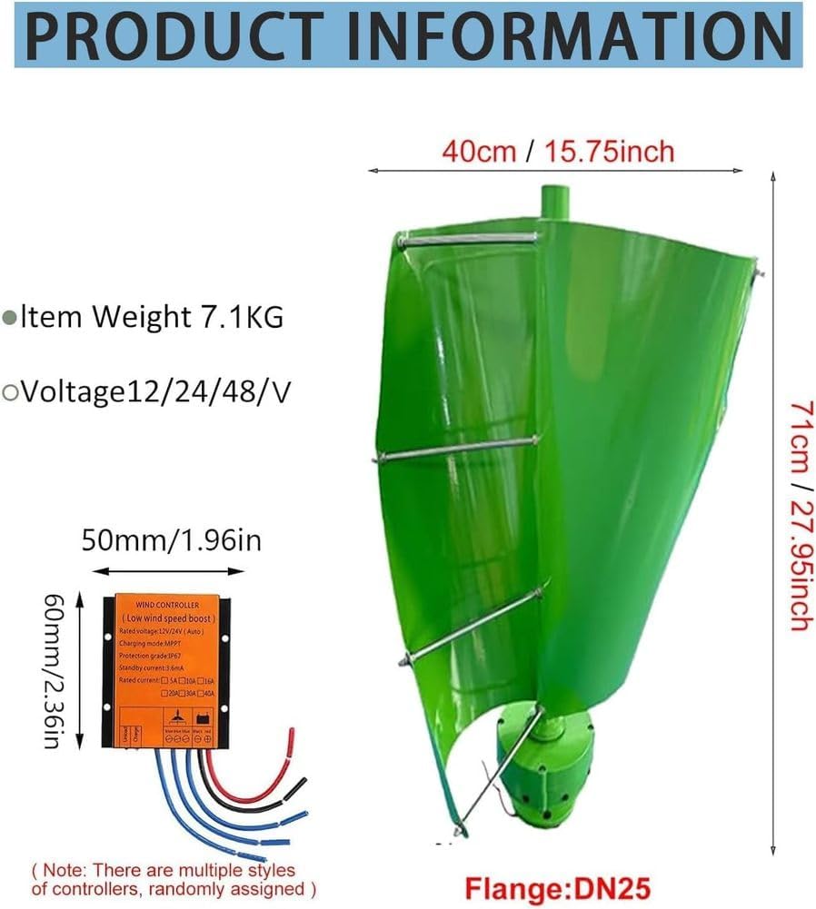 9000W Wind Turbine Vertical Axis Permanent Maglev Generator, Magnetic Levitation Vertical Axis Electric Power Generator