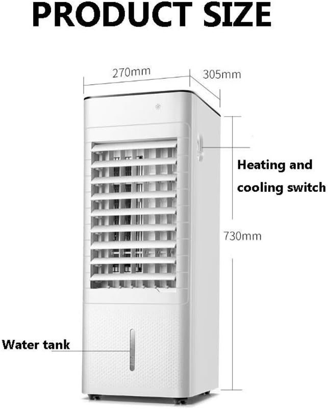 Air Cooler for Home Office Air Cooler 10000Portable Air Conditioner, 3 in 1 Air Conditioner, Air Cooler, Dual-purpose Heating And Cooling, Remote Control LED Display, 3 Fan Speed, Sleep Mode 24-ho
