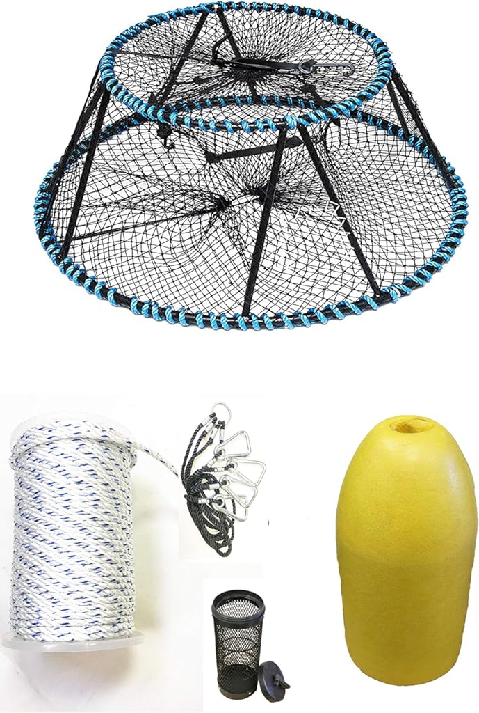 KUFA Sports Vinyl Coated Tower Style Prawn Trap(30