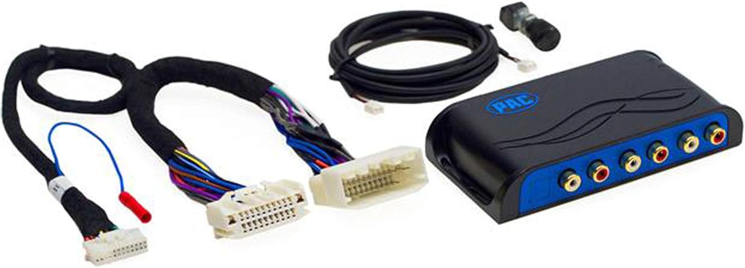 PAC AmpPRO AP4-CH31 Amplifier Replacement Interface Interface for Select 2011-2015 Chrysler, Dodge and Maserati Vehicles