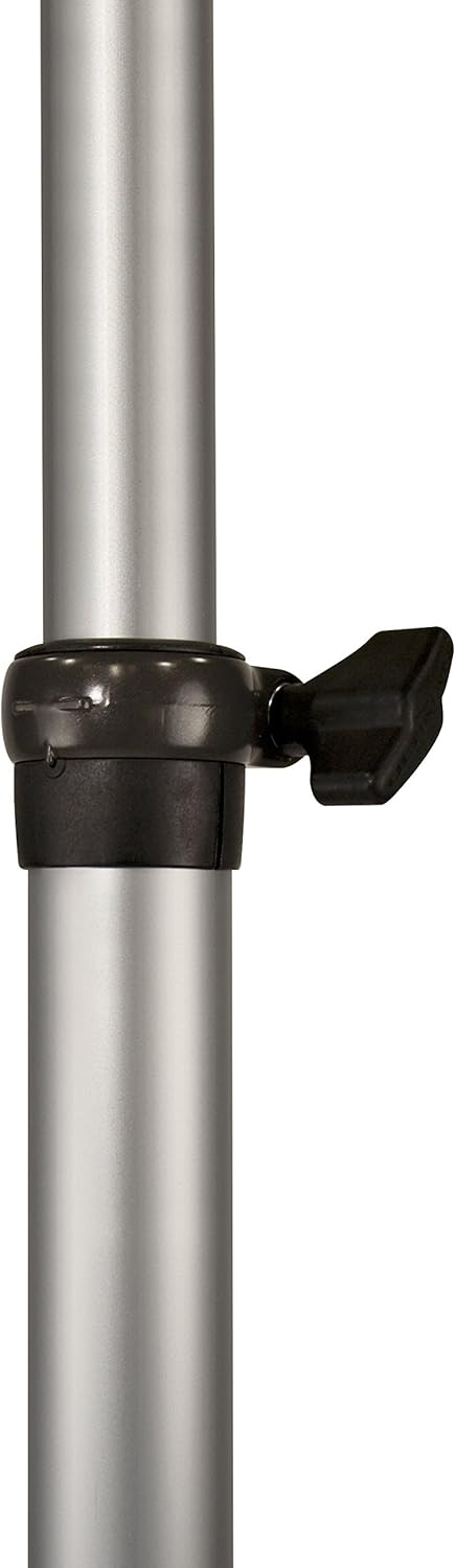 Ultimate Support TS-80S Original Series Aluminum Tripod Speaker Stand w/Integrated Speaker Adapter - Silver