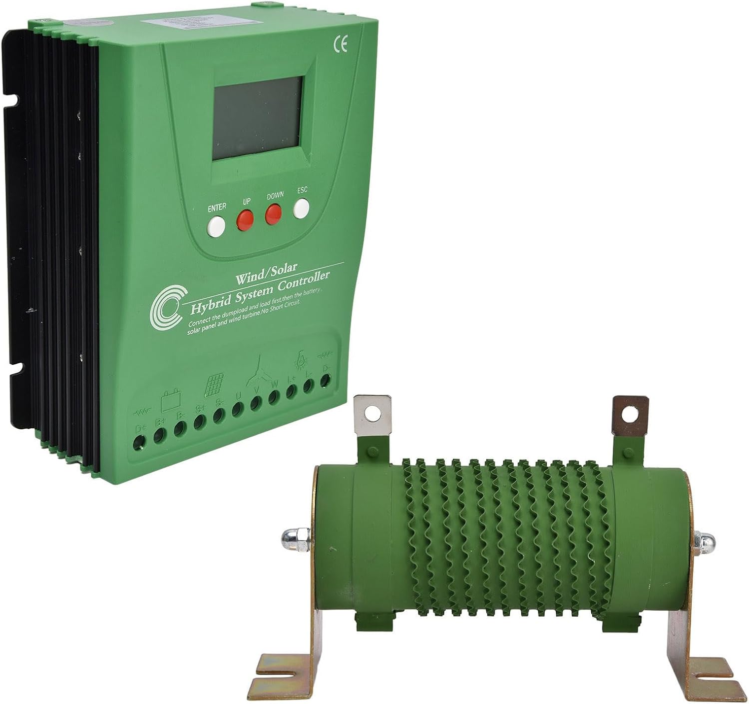 YWBL-WH Hybrid Controller, Wind Solar System Controller with MPPT Boost Charge, LCD Digital Display for Wind Solar Hybrid System