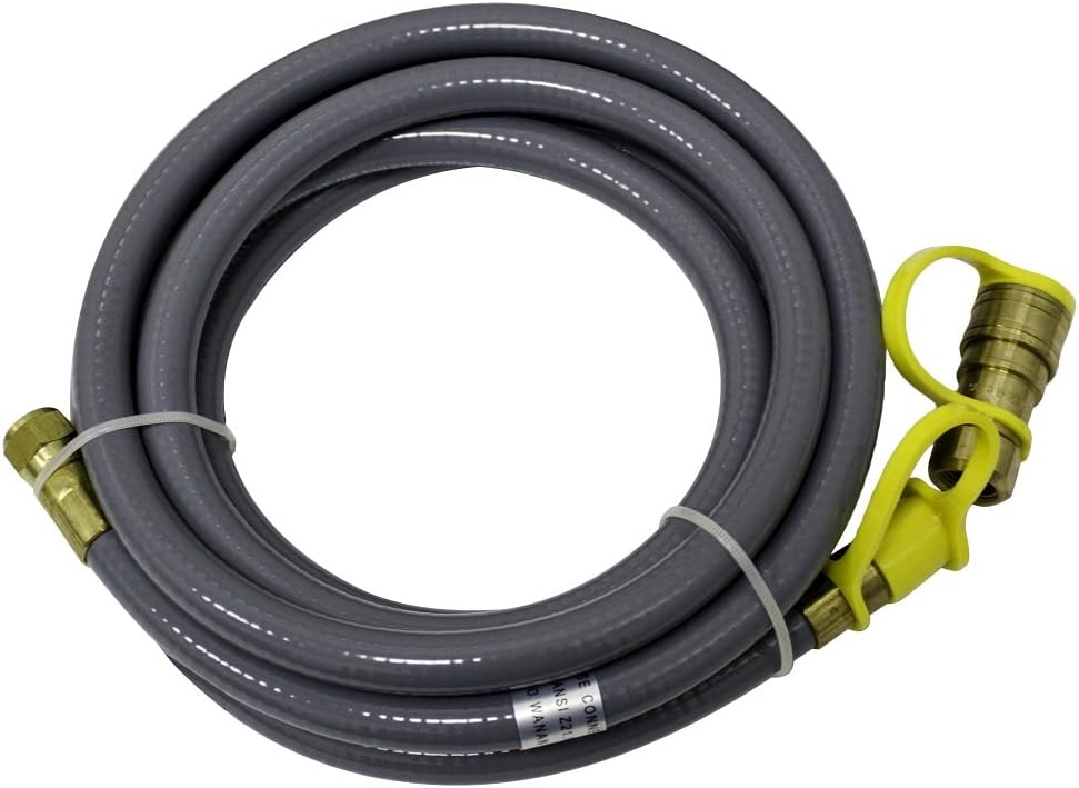 Hiland NG-GSF Natural Gas Complete Fire Pit Burner (Plug and Play), 19