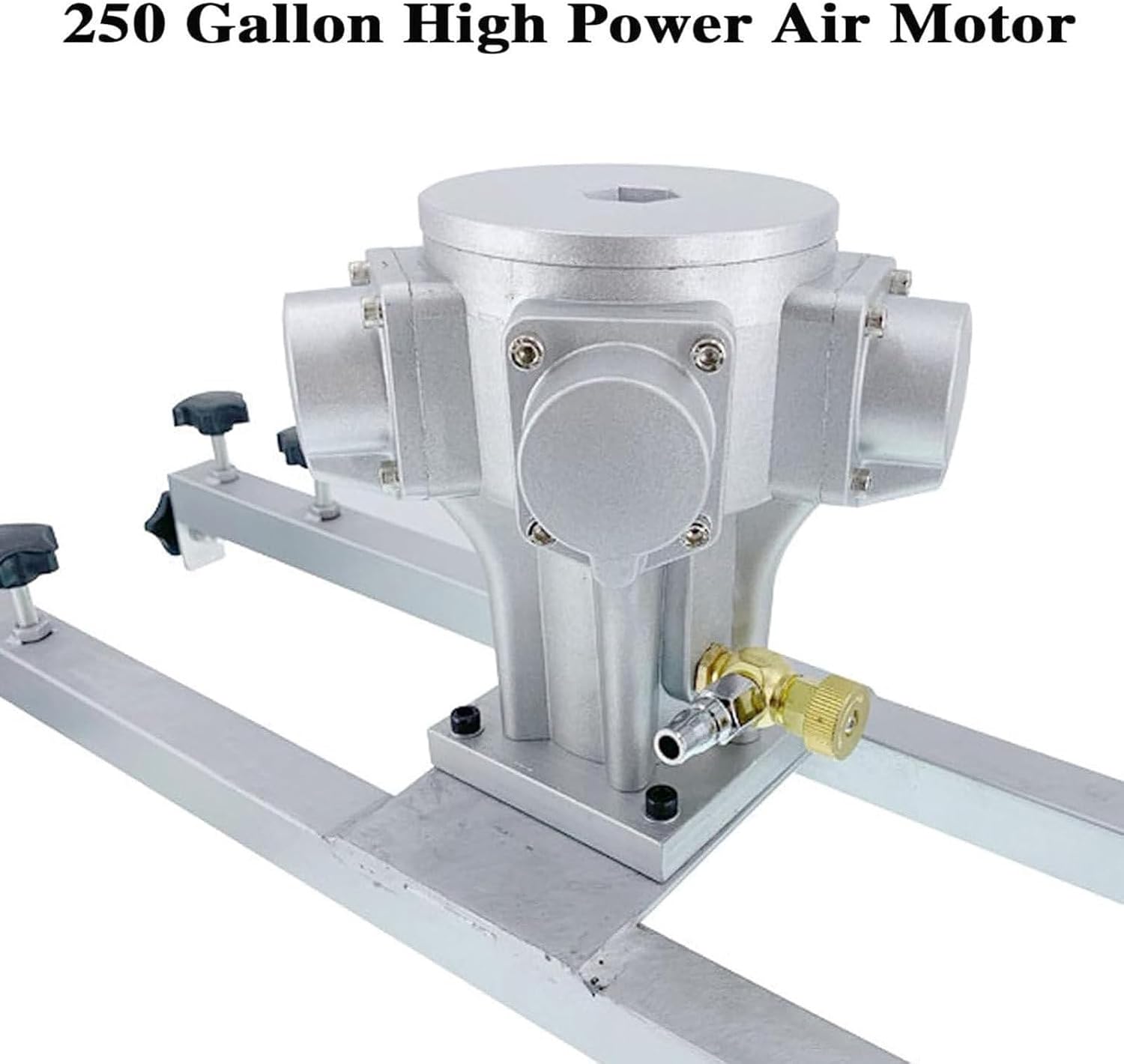 IBC Air Agitator, Pneumatic 1 Ton Tank Mixer Machine, IBC Air Agitator with Folding Propeller and Support Hanger - for Viscous Liquid Ink Dissolver Agitation,H003,H006