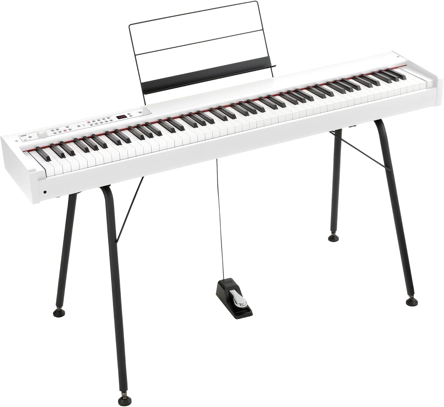 Korg D1 88-Key Stage Piano Controller - White