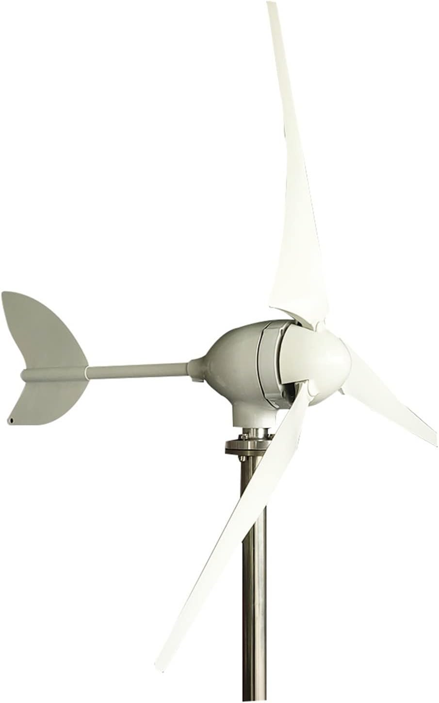 Wind Turbine Wind Turbine Generator 600w 800w 1000w Horizonta Wind Turbine Generator 12v 24v 48v Windmill Low Noise Small WindMill MPPT Controller (Color : 3, Size : 1_12V_TURBINE ONLY)
