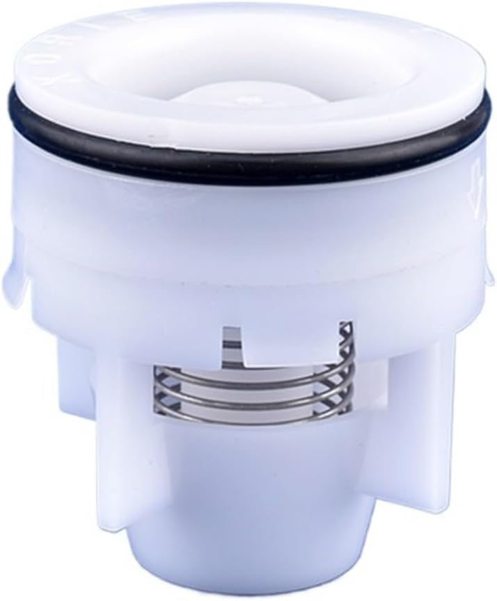 Revive Furniture 1~10Pcs 8~50mm Plug-in Plastic Non-Return Valve Spring Check Water Meter Anti Drip One Way Control Connector(Large Flow OD 50mm,10Pcs)