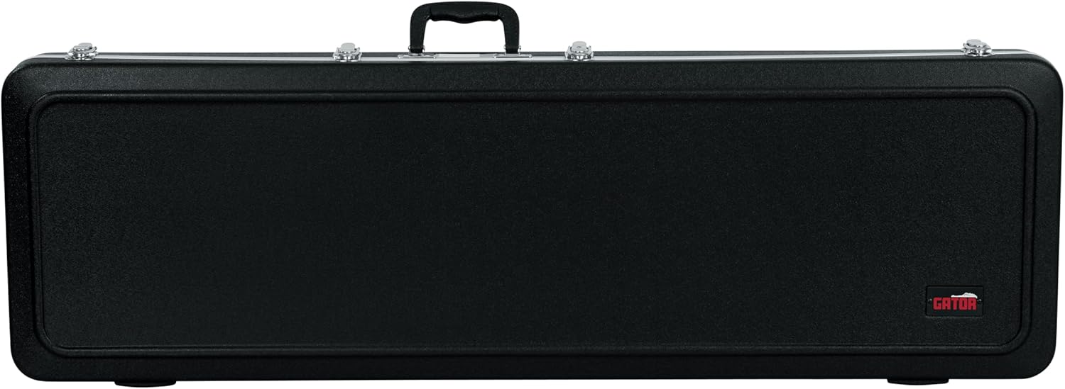 Gator Cases Deluxe ABS Molded Guitar Case for Electric Bass Guitars (GC-BASS)