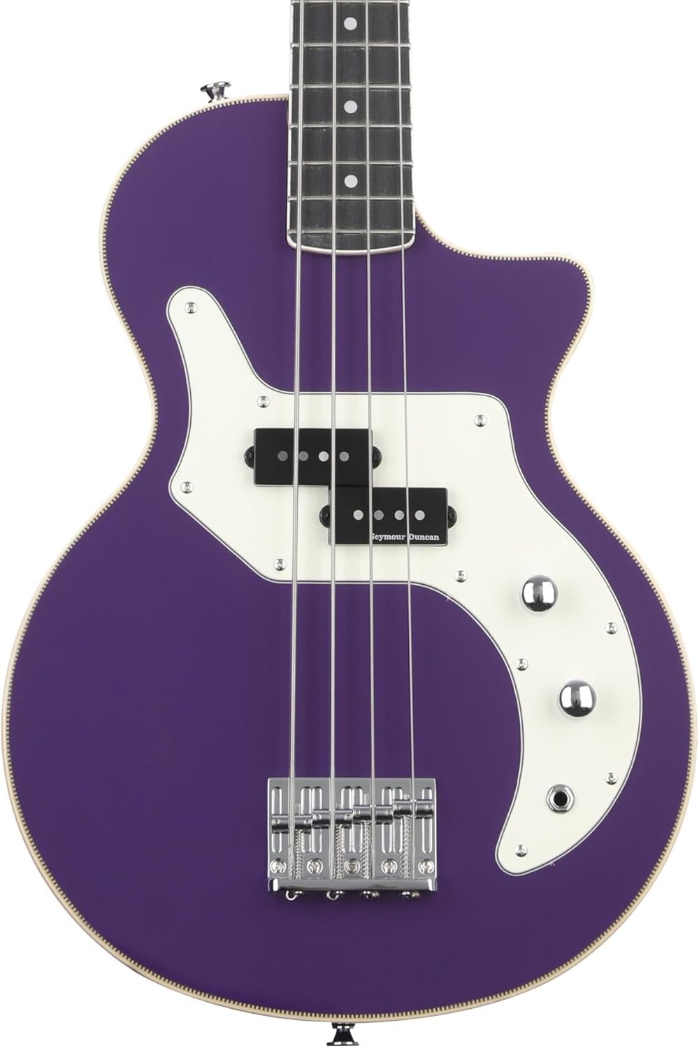 Orange Glenn Hughes Signature Purple O Electric Bass Guitar