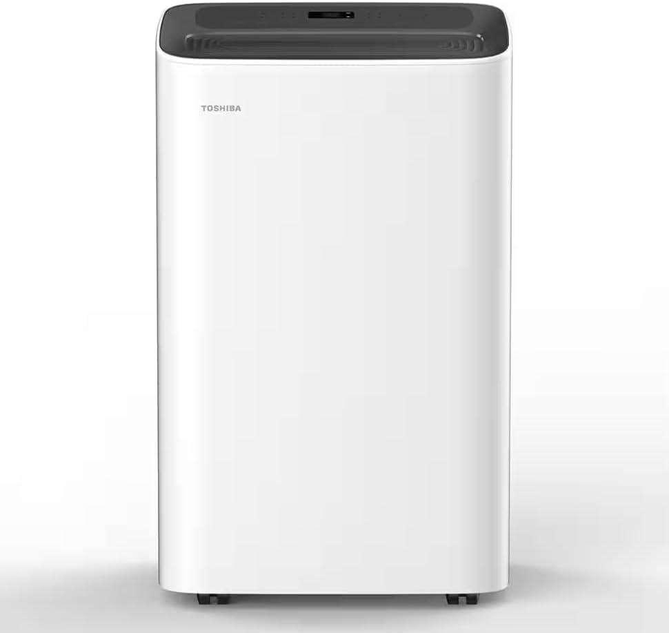 Toshiba PX0611CWRUFR 6,000 BTU (10,000 BTU ASHRAE) 115-Volt Smart Wi-Fi Portable Air Conditioner for Up To 250 Sq. Ft. - Certified Refurbished