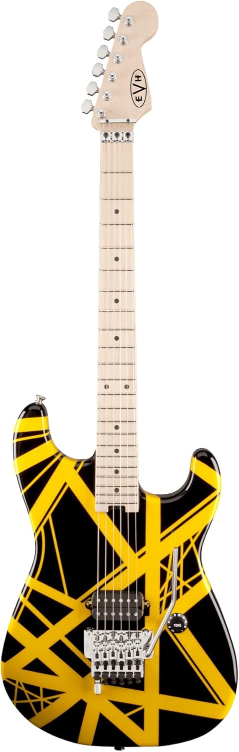 EVH Striped Series - Black with Yellow Stripes