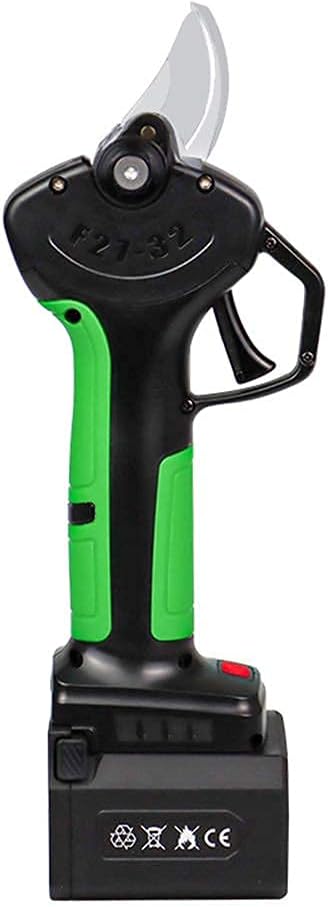 Electric Pruning Shears, Cordless 32Mm Cutting Diameter Branch Shears, Portable Electric Shears, Large Capacity Garden Pruning Machine