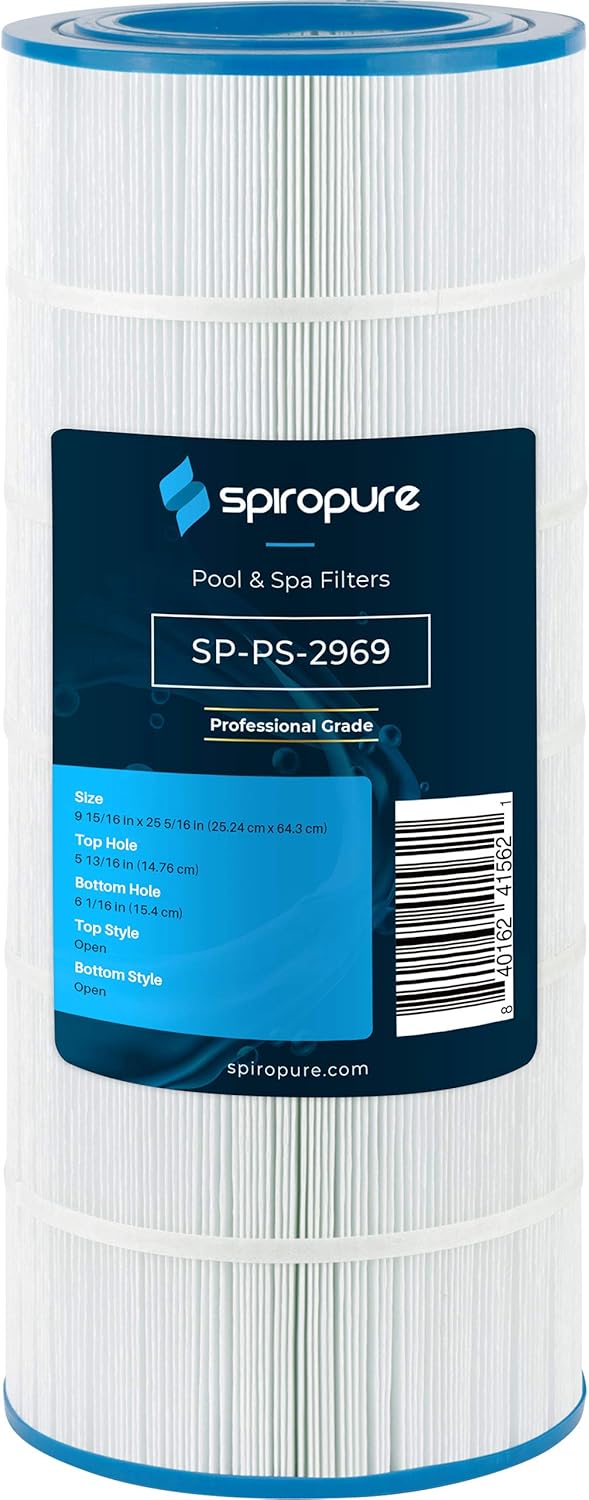 SpiroPure Replacement for Unicel C-9403 Pleatco PWW150-4 Filbur FC-2969 Waterway 150 817-0150 Hot Tub Spa Pool Filter Replacement Cartridge