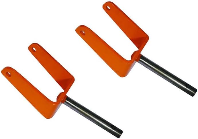 (YPS) 45006, 93460001 2 New REPL Front Caster Forks SCAG Wright Lawn Mower Lawnmower + Other Models