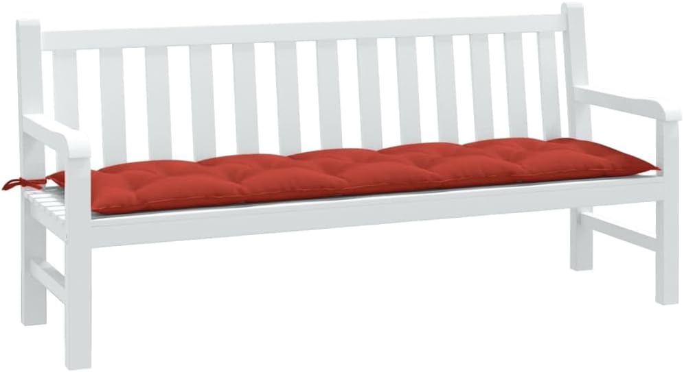 Garden Bench Cushion Melange Red 70.9