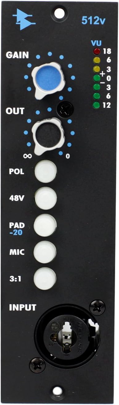 API 512V 500 Series Discrete Microphone Preamp