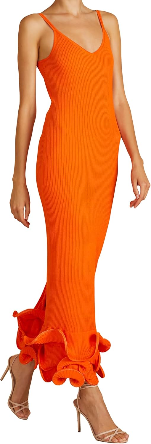 AMUR Women's Dray Midi Knit Dress