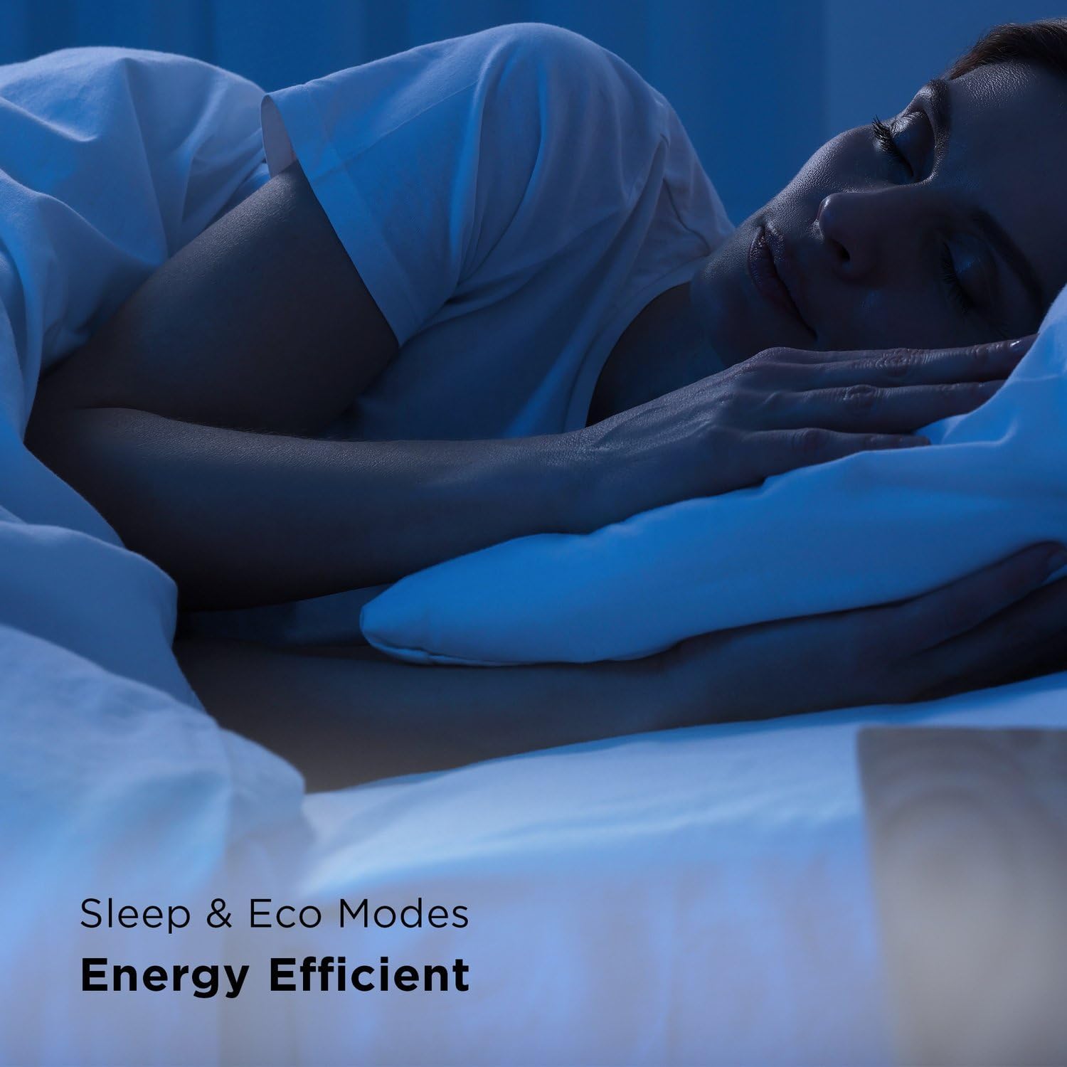 TCL H10T9EX1-A 10,000 Smart Through-The-Wall Air Conditioner, Fan & Dehumidifier, 450 Sq. Ft, 230V, Remote Control, Compatible with Alexa/Google Assistant, 10000 BTU, White