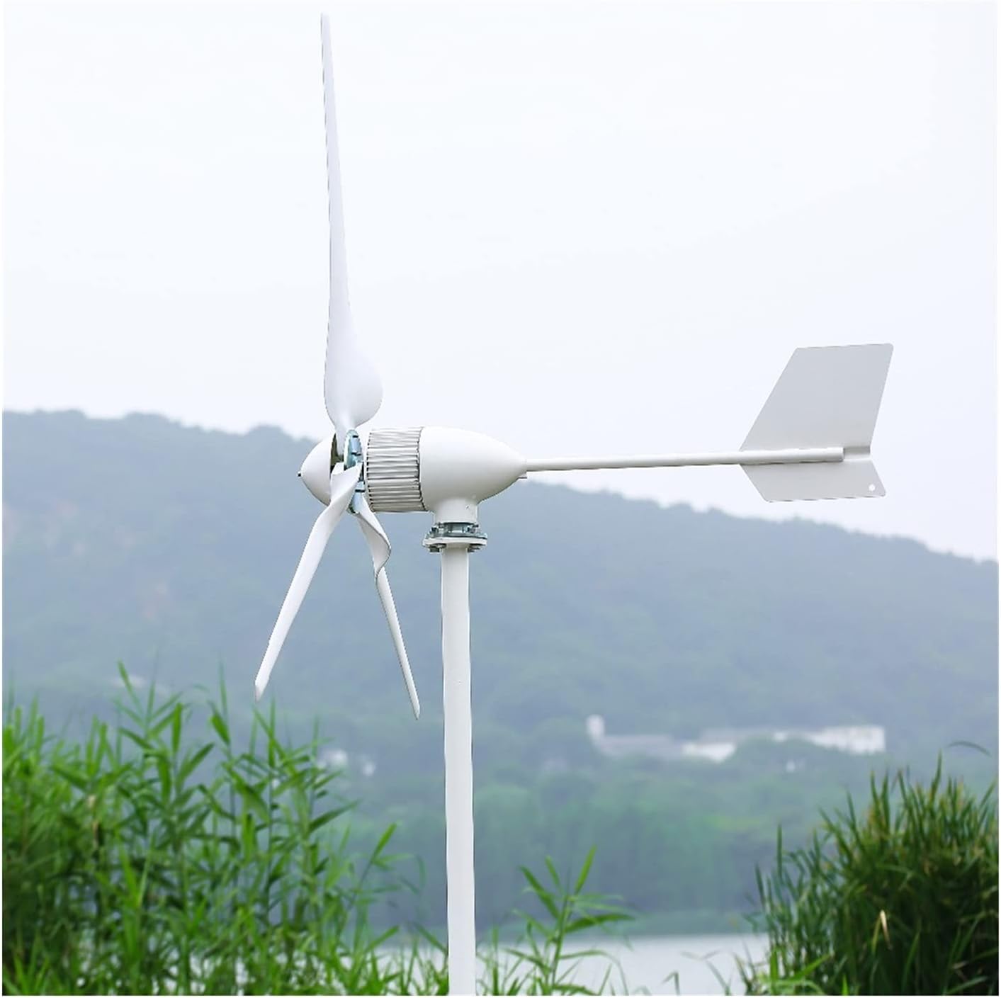 Wind Turbine CE Approval 1000W Horizontal Axis Wind Turbine Generator for Land and Marine Include Controller Gift(48V_1000W)