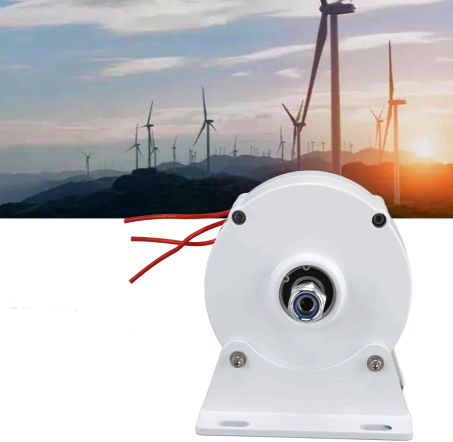 600r/m 12V 24V 48V Wind AC Three-Phase Permanent Magnet Generator, for Vertical or Horizontal Wind turbines, 5000W-10000W