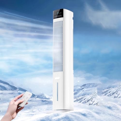 Windowless Portable Air Conditioners, Evaporative Air Cooler, Cooling Fans for Bedroom, 100° Oscillation 3 Speed 4 Modes, for Home Bedroom Office