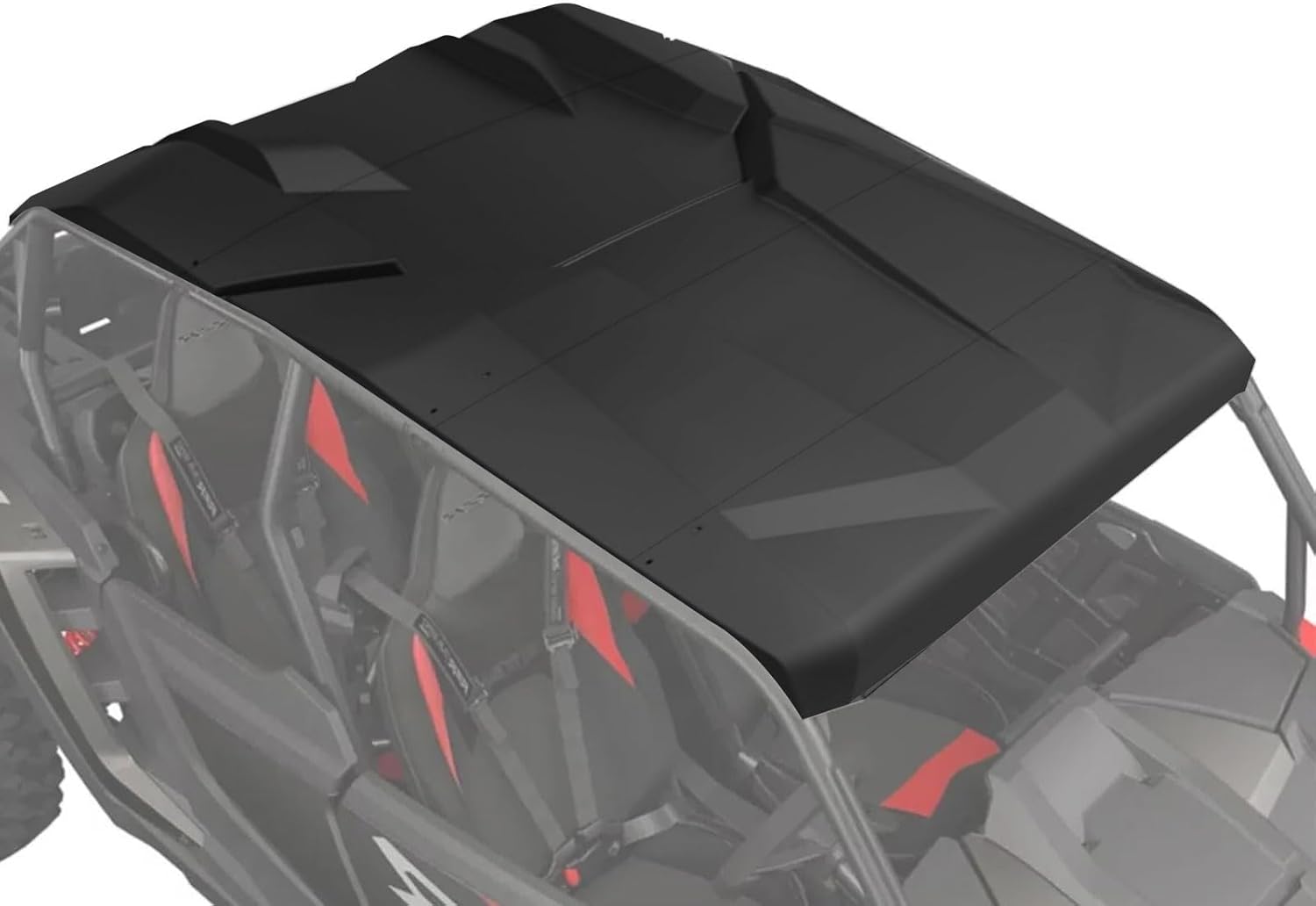 Sport Roof Top for Polaris RZR XP 4 1000 2024 2025, Dustproof Resistant Hard Coat Poly Roof 5-Pieces Combination Roof Sun Visor for Polaris RZR XP 1000 2024+ Accessories(5PCS, 2884554)