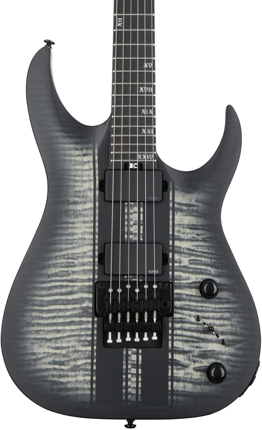 Schecter Banshee GT-6 FR Electric Guitar - Satin Charcoal Burst