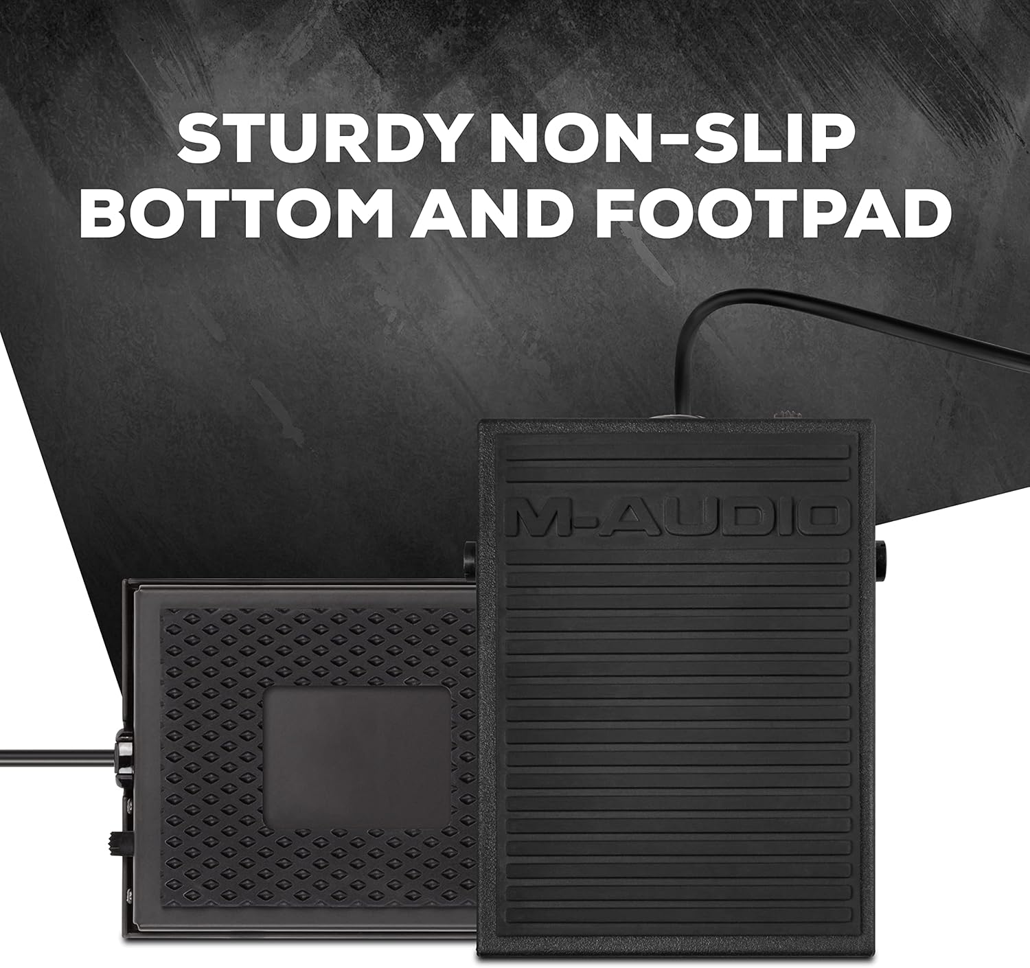 M-Audio Keystation 49 MK3 - Synth Action 49 Key USB MIDI Keyboard Controller & SP-1 | Sustain Foot Pedal or FS controller for Synthesizers, Tone Modules, and Drum Machines