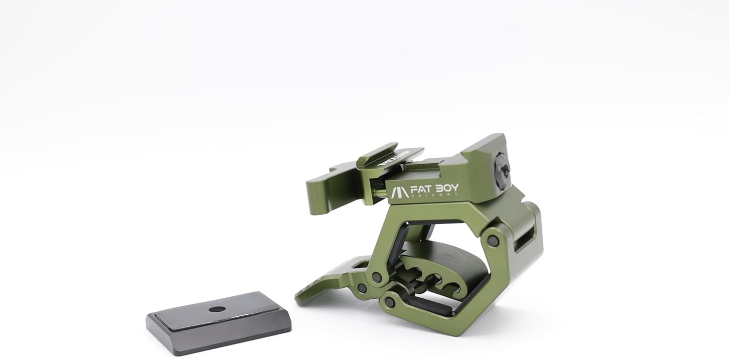 Thick Grip - Tripod Attachment - Compatable with Arca and Picatinny, for Binoculars, Caller Remote, Other Accessories- Includes arca Mount