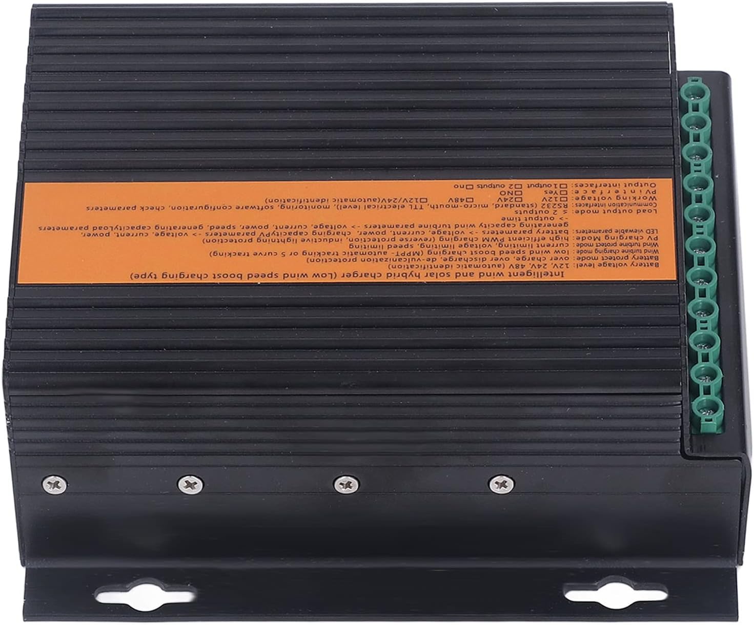 Wind Solar Hybrid Controller 200W 24V PV Power Regulator, Waterproof, Multi Protections - Solar Charge Controller, Controllers for Panels, Durable Aluminum Alloy (1000W Wind Power)